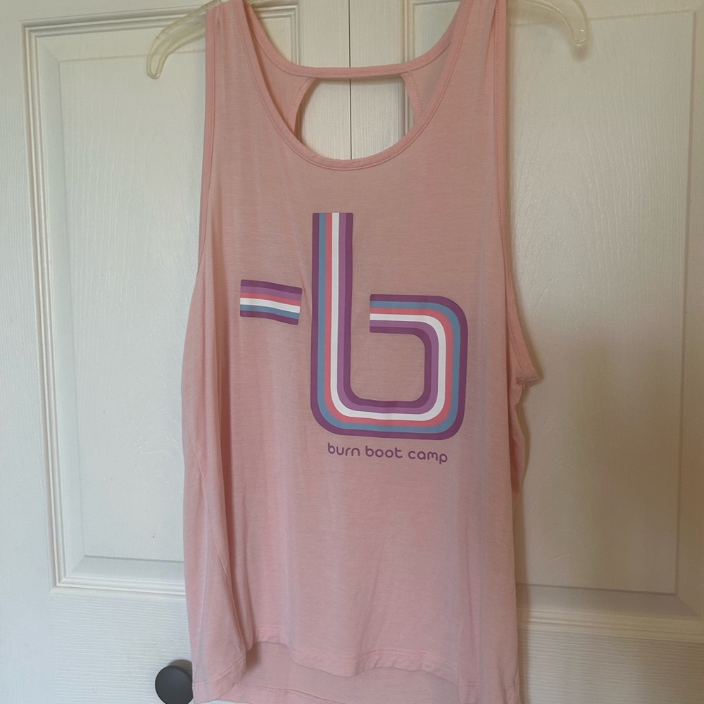 Burn Boot Camp Pink Tank Top
